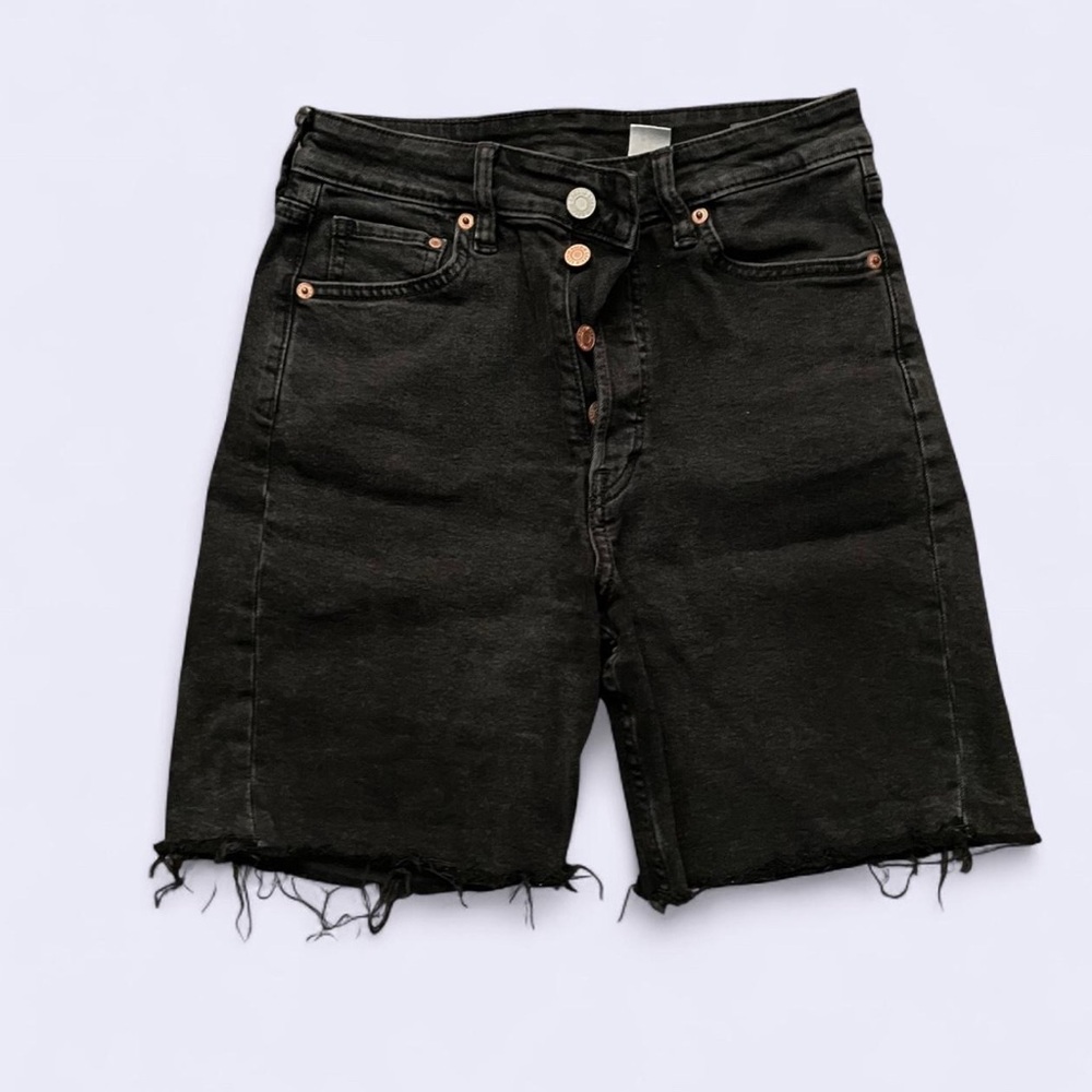 H&M Black Jean Shorts for Women